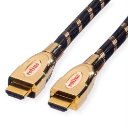 ROLINE GOLD HDMI Ultra HD Kabel mit Ethernet, ST/ST, 2 m (11.04.5691)