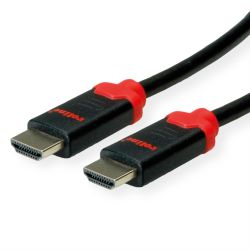 ROLINE 10K HDMI Ultra High Speed Kabel, ST/ST, schwarz, 5 (11.04.5944)