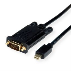 VALUE Kabel Mini DisplayPort-VGA, Mini DP ST - VGA ST, sc (11.99.5807)