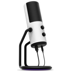 Capsule Mikrofon weiß/schwarz (AP-WUMIC-W1)