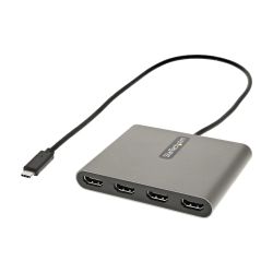 STARTECH.COM USB-C auf 4x HDMI Adapter - Externe Video- und (USBC2HD4)