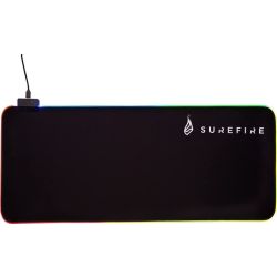 SureFire Silent Flight RGB-680 Gaming Mousepad schwarz (48813)