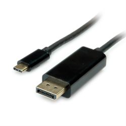 VALUE USB Typ C - DisplayPort Adapterkabel, v1.2, ST/ST,  (11.99.5846)