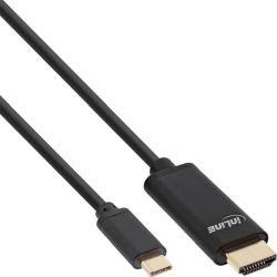 Adapterkabel USB-C mit Displayport zu HDMI 2.0 3m schwarz (64113)