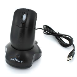 Silver Storm Optical Wireless Maus schwarz (STM042WE)