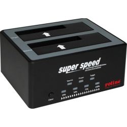 ROLINE 2.5 / 3.5 SATA HDD/SSD Docking Station, USB 3.2 Ge (16.01.4122)