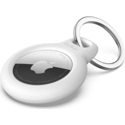 Secure Holder mit Schlüsselanhänger weiß Apple AirTag (F8W973BTWHT)