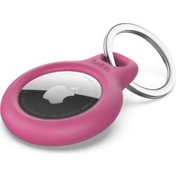 Secure Holder mit Schlüsselanhänger pink Apple AirTag (F8W973BTPNK)