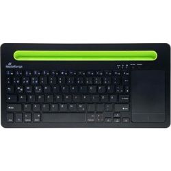 MROS131 Bluetooth Tastatur mit Touchpad schwarz/grün (MROS131)