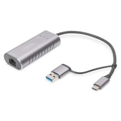 USB-C 3.0 Netzwerkadapter RJ45 2.5G (DN-3028)