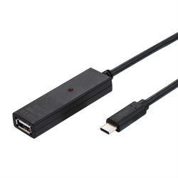 VALUE USB 2.0 Verlängerung, aktiv, mit Repeater, A-C, sc (12.99.1113)