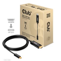 Club3D HDMI-Kabel A -> USB-C aktiv      4K60Hz       1,8m r (CAC-1334)