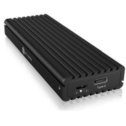 Icy Box IB-1817MCT-C31 USB-C 3.1 SSD-Gehäuse schwarz (IB-1817MCT-C31)