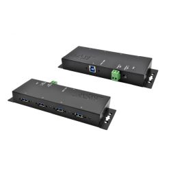 Industrial Wallmount USB-Hub schwarz (EX-1183HMVS-2)