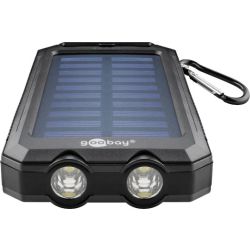 Goobay Outdoor Powerbank 8000mAh mit Solarpanel (49216)