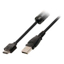 USB 2.0 Kabel USB A male - Canon 12-pol. Stecker 2.00 m (VLCP60806B20)