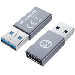 Graugear USB 3.2 Adapter Type-C zu Type-A  10 Gbit/s re (G-AD-CTA-10G)