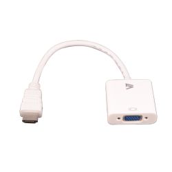 Adpapter HDMI-A Stecker zu VGA Buchse weiß (CBLHDAV-1E)