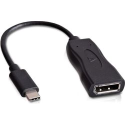 Adapter USB-C zu DisplayPort schwarz (V7UCDP-BLK-1E)