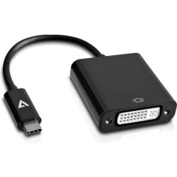 Adapter USB-C zu DVI schwarz (V7UCDVI-BLK-1E)