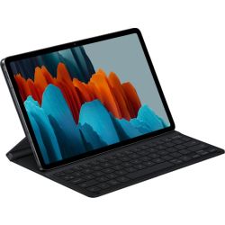 Book Cover Keyboard Slim schwarz für Galaxy Tab S7/S8 (EF-DT630BBGGDE)