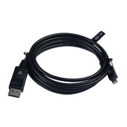 Kabel Mini DP Stecker zu Displayport Stecker 1m (V7MDP2DP-01M-BLK-1E)