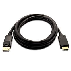 Kabel DisplayPort Stecker zu HDMI-A Stecker 3m (V7DP2HD-03M-BLK-1E)