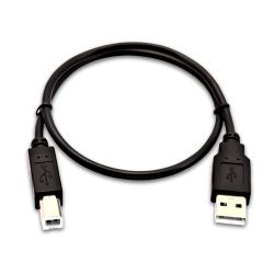 USB2.0 A TO B 50CM 1.6FT CABLE (V7USB2AB-50C-1E)