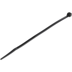 100 PACK 6 CABLE TIES -BLACK (CBMZT6B)