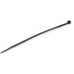 100 PACK 8 CABLE TIES -BLACK (CBMZT8B)