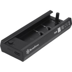 TS16 SSD Laufwerksgehäuse USB-C 3.1 schwarz (SST-TS16)