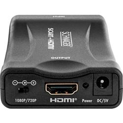 SCART-HDMI-Konverter schwarz (HDMSCA01533)