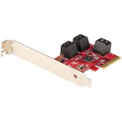 SATA-Controller PCIe 3.0 x2 zu 6x SATA (6P6G-PCIE-SATA-CARD)