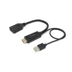 Equip HDMI Adapter Displayport  St/Bu 0.15m 4K/60Hz       sw (119039)