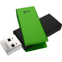 C350 Brick 64GB USB-Stick grün/schwarz (ECMMD64GC352)
