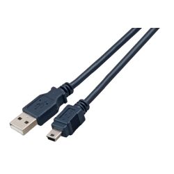 EFB USB2.0 Kabel A-Mini B (5polig),St.-St.,3,0m,sw,Clas (K5250SW.3V2)