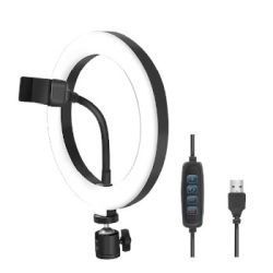 LogiLink LogiLink Smartphone-Ringlicht, DM 20cm, 1.8m Kabel (AA0151)