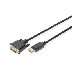 DIGITUS DisplayPort Adapterkabel, DP auf DVI-D, 3,0m (DB-340301-030-S)