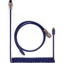 Custom Coiled Aviator Cable 1.36m blau (Cab-L)