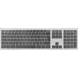 Ultra-Slim Wireless Keyboard Tastatur silber (DA-20159)