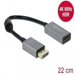 Delock Aktiver DisplayPort 1.4 zu HDMI A (66436)