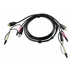USB HDMI KVM Cable 1.8m (2L-7D02UH)