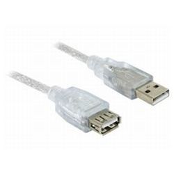 Delock - Kabel USB 2.0 Verlängerung, A-A 1,8m St-Bu (82239)