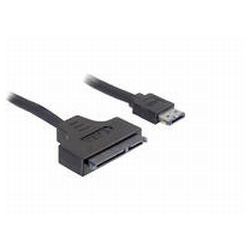 Delock eSATA-Kabel Delock eSATAp -> SATA22Pin für 2,5/3,5HDD 0,5m (84402)