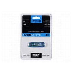 Rainbow Line 4GB USB-Stick blau/grau (3502450)