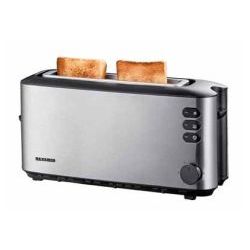 AT 2515 Langschlitz-Toaster Edelstahl-Schwarz (2515)