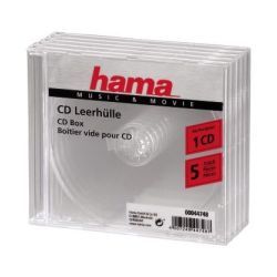 Hama CD-Leerhülle 5er (44748)