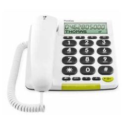 PhoneEasy 312cs Festnetztelefon weiß (380007)