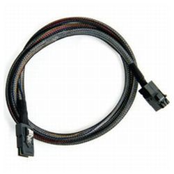 Adaptec mini SAS HD x4 SFF-8643 auf mini SAS x4 SFF-8087 Kabel, 1m (2279700-R)