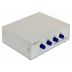 DELOCK SWITCH 4-port RS-232 manuell (87589)